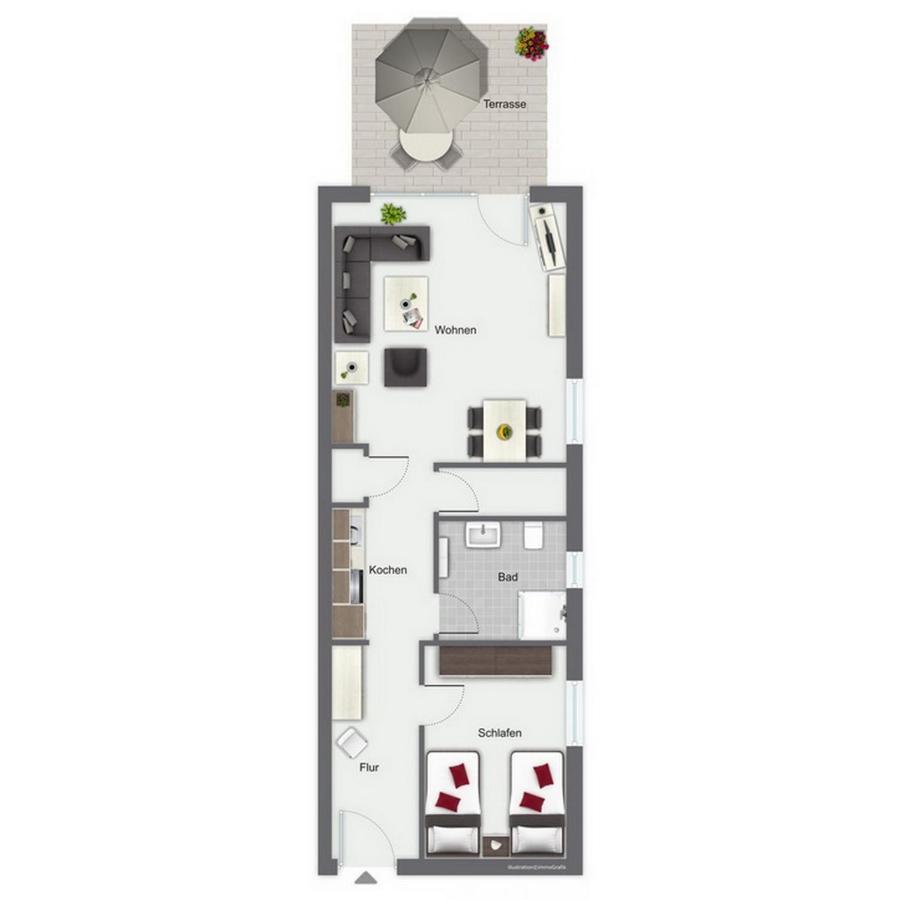 Papillon Wohnung 04-4 볼텐하겐 외부 사진